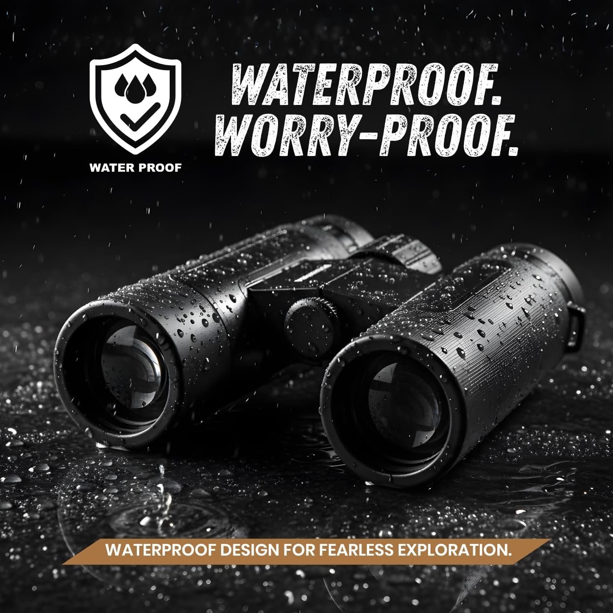 Vanrakshak Drishti 8X32 Professional Binoculars, High Power Long Range Binoculars, Waterproof & Fogproof, for Bird Watching, Wildlife & Safari (Drishti 8X32) - Image 2