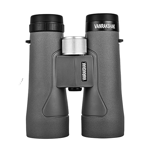 Vanrakshak VANRAAJ 12x50 ED Professional Binoculars, Extra-Low Dispersion, High Power & Long Range,Water & Fogproof,Phase & Dielectric Coated BAK4 Prism, 87.5m FOV,for Bird Watching, Wildlife & Safari