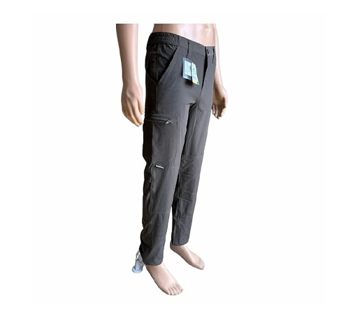 VANRAKSHAK Dark Green Rugged Convertible Pants | Modular Hiking Trousers for Men (X-Large)