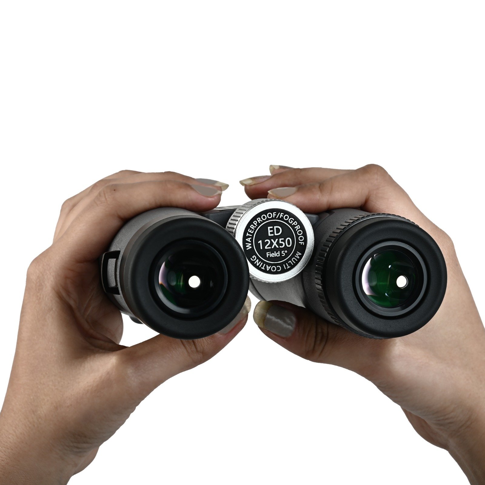 Vanrakshak VANRAAJ 12x50 ED Professional Binoculars, Extra-Low Dispersion, High Power & Long Range,Water & Fogproof,Phase & Dielectric Coated BAK4 Prism, 87.5m FOV,for Bird Watching, Wildlife & Safari - Image 4
