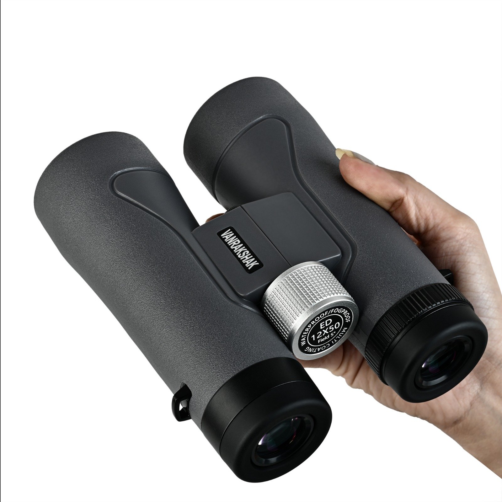 Vanrakshak VANRAAJ 12x50 ED Professional Binoculars, Extra-Low Dispersion, High Power & Long Range,Water & Fogproof,Phase & Dielectric Coated BAK4 Prism, 87.5m FOV,for Bird Watching, Wildlife & Safari - Image 2