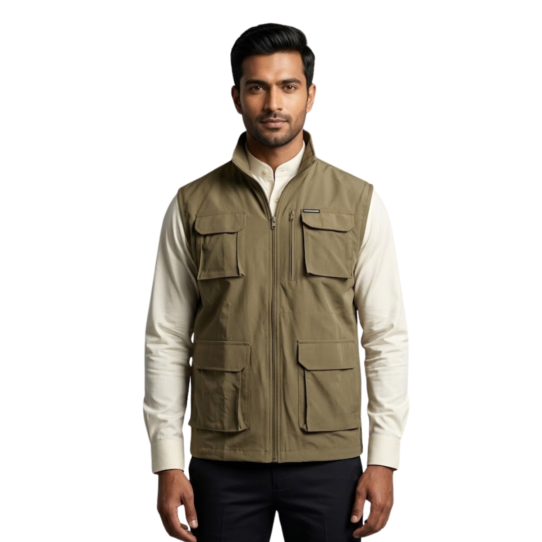Vanrakshak Desert Half Sleeves Jacket